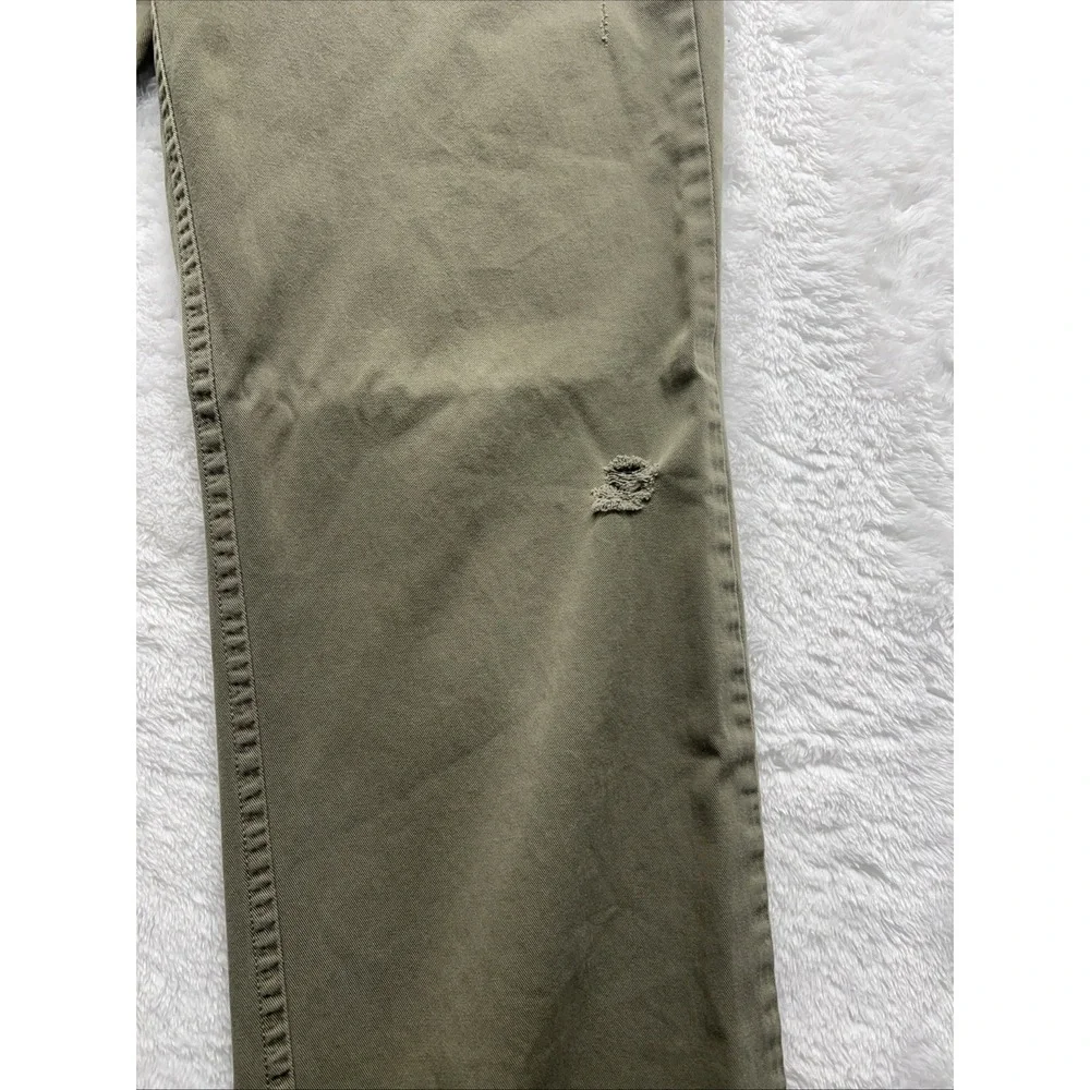 J.CREW Broken-in‎ boyfriend  Green chinos  City Style Soze 4 Rn77388